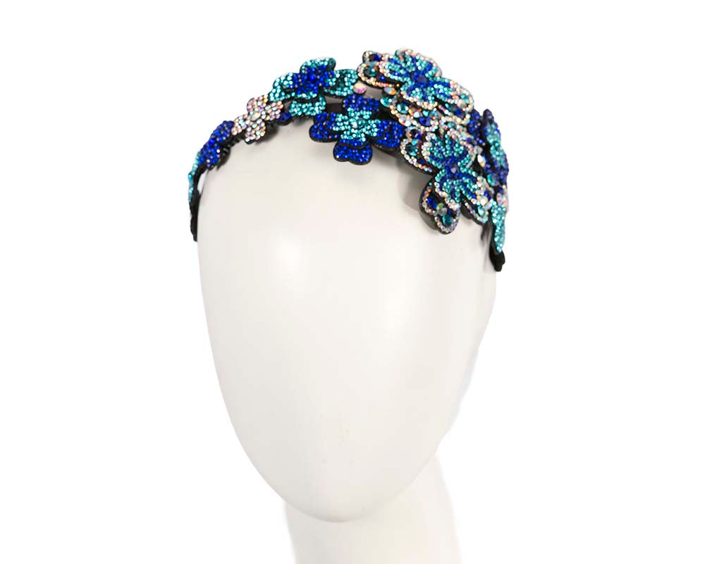 Crystals fascinator headband by Max Alexander CU625BL-0